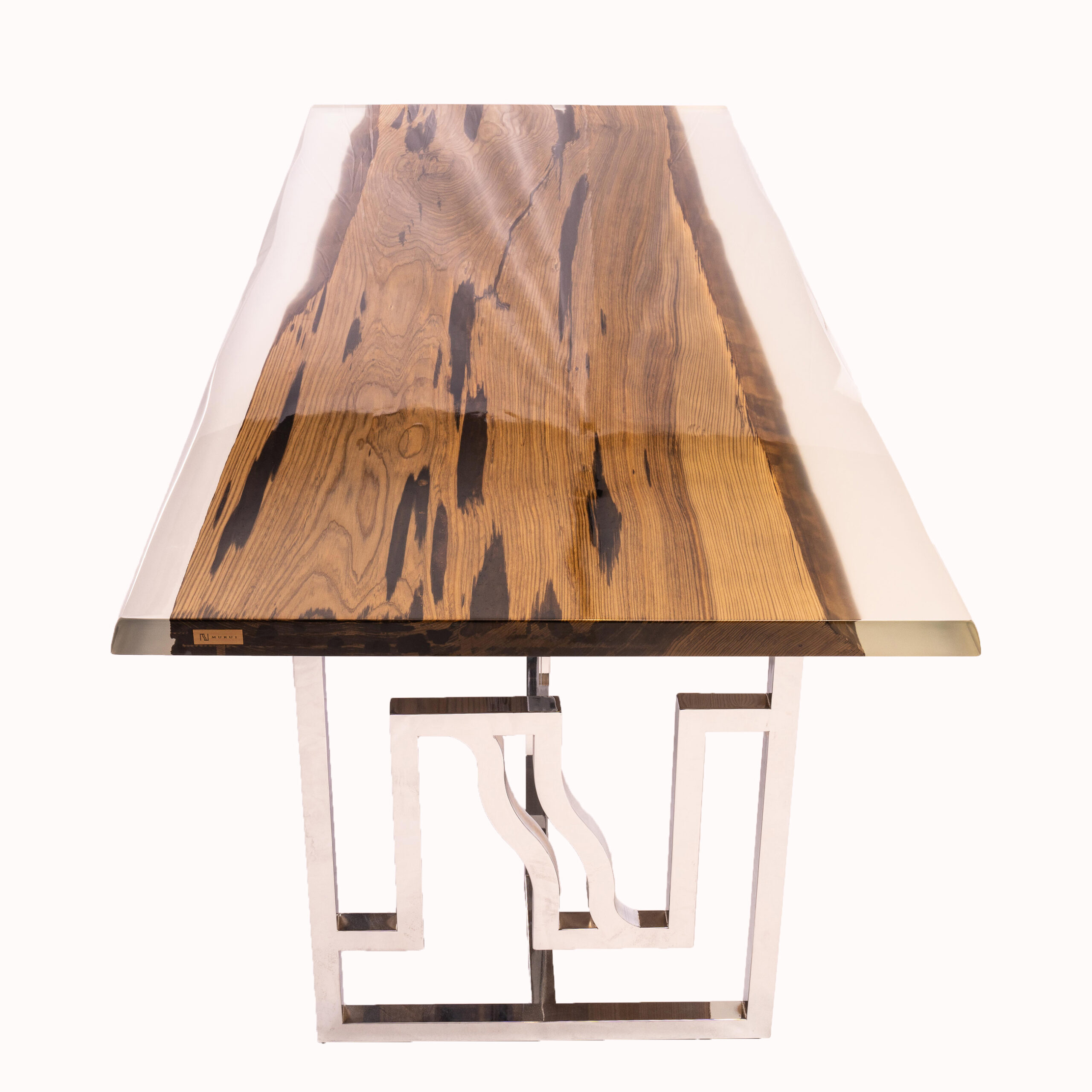 作品名【心洗】　No.210   レジンテーブル　屋久杉　神代杉